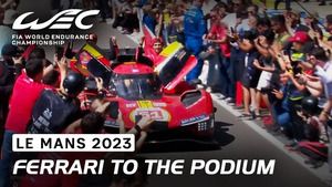 24h Le Mans 2023 - Ferrari świętuje zwycięstwo