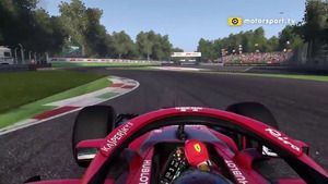 Kimi Raikkonen a bordo en Monza F1 2018