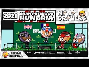 La carrera del GP de Hungría 2021 de F1, por MiniDrivers