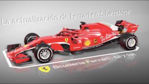 La evolución técnica de Ferrari en Silverstone