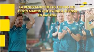 La RENOVACIÓN de los FRENOS del ASTON MARTIN que ayudó a ALONSO en BAHREIN 2023