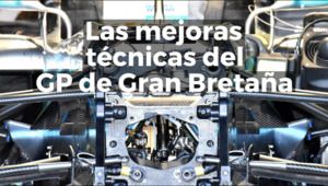 Las mejoras técnicas del GP de Gran Bretaña de F1