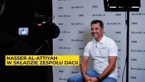 Nasser Al-Attiyah w składzie zespołu Dacii