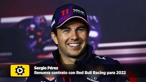 Sergio Pérez renueva con Red Bull Racing para 2022