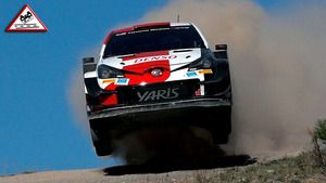 Szutrowe testy Toyoty Yaris WRC