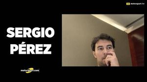 Videoconferencia con Sergio Pérez piloto de F1