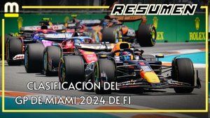 Resumen de la clasificación del GP de Miami 2024 de F1