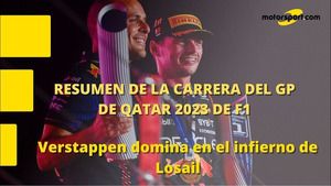 Resumen de la carrera del GP de Qatar 2023 de F1 en Losail