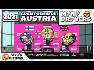 El GP de Austria 2021 de Fórmula 1 según MiniDrivers