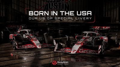 La decoración especial de Haas para el GP de Estados Unidos de F1