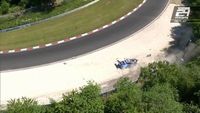 Un grave accidente de Laurens Vanthoor interrumpe la clasificación - 24 Horas Nürburgring de 2025
