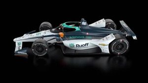 La decoración del monoplaza de Fernando Alonso para la Indy 500