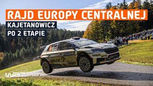 Rajd Europy Centralnej 2023 - Kajetan Kajetanowicz po II etapie