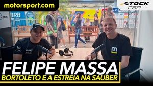 MASSA analisa BORTOLETO na SAUBER, equipe que começou na F1, e se mostra 100% adaptado à STOCK CAR