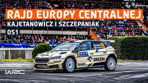 Rajd Europy Centralnej 2023 - Kajetan Kajetanowicz, OS1
