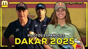 Estos son los pilotos españoles que correrán el Dakar 2025