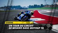 Una vuelta virtual en Misano del MotoGP 18