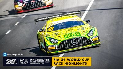 GP Macao 2023: FIA GT World Cup Resumen Carrera principal