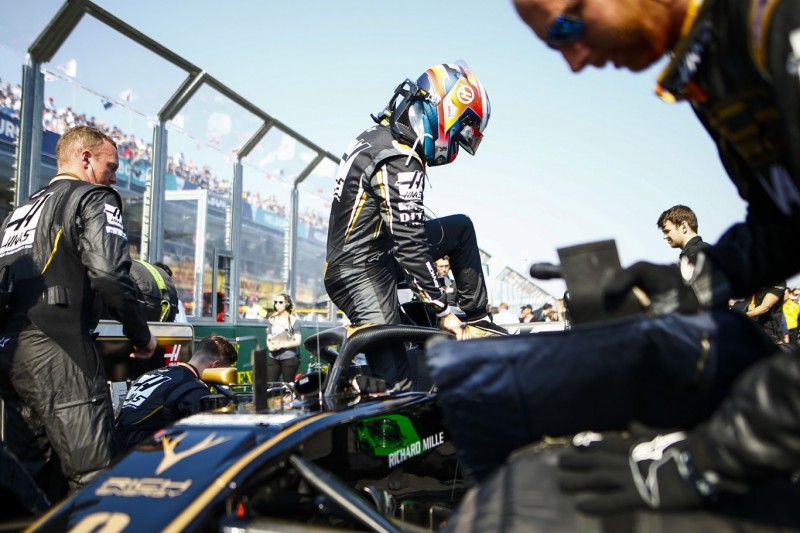 Haas-Drama wiederholt sich: Grosjean nach Boxenpanne K.o.