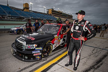 Kyle Busch ready for action in the No. 51 ToyotaCare Tundra