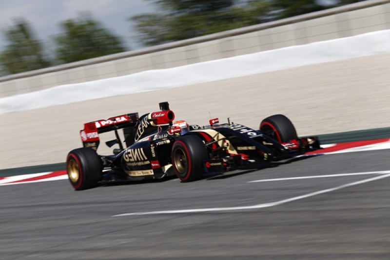 Barcelona F1 test: Pastor Maldonado fastest for Lotus