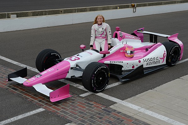 Pippa Mann estará en  las 500 millas de Indianápolis