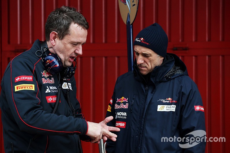 Steve Nielsen, Scuderia Toro Rosso Diretor Esportivo com Franz Tost, chefe da equipe Scuderia Toro R