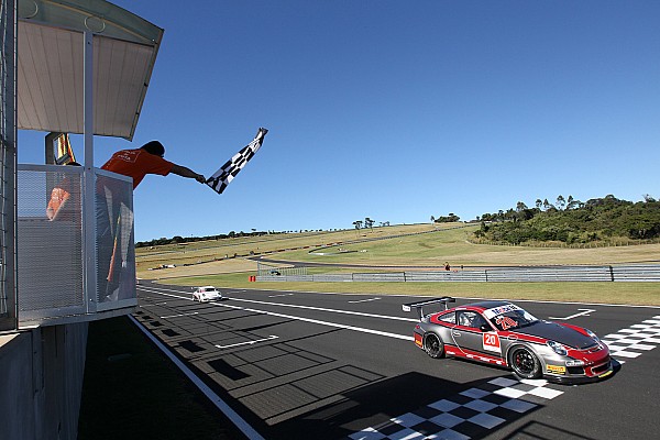 Gini venció en la Porsche GT3 Challenge de Brasil