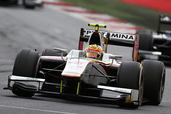 GP2 en Silverstone: Haryanto, el más rápido en la práctica