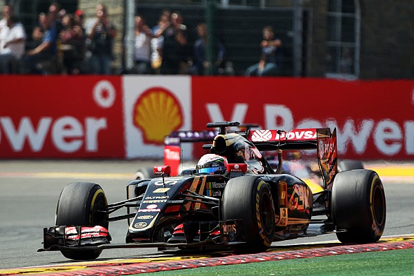 Lotus va camino a Monza