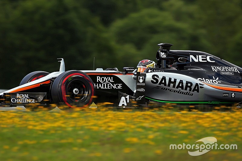 Pascal Wehrlein, piloto de testes da Sahara Force India F1 VJM08