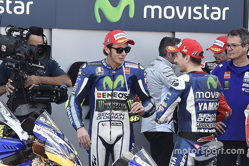 Jorge Lorenzo e Valentino Rossi, Yamaha Factory Racing