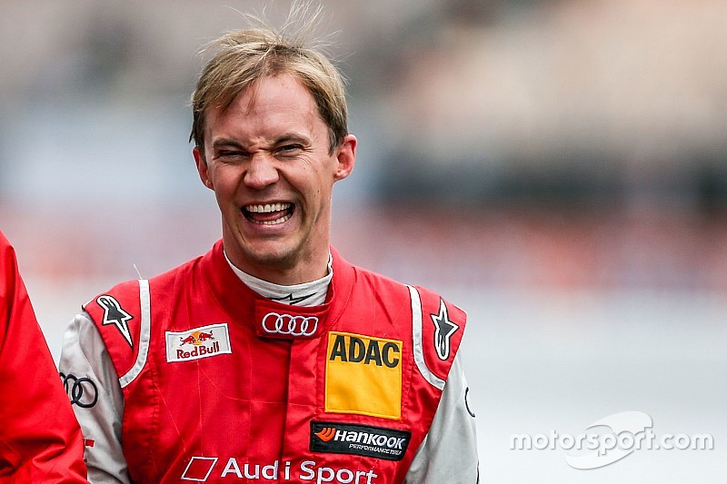 Zum Geburtstag: Mattias Ekström bietet Pascal Wehrlein Nachhilfe an