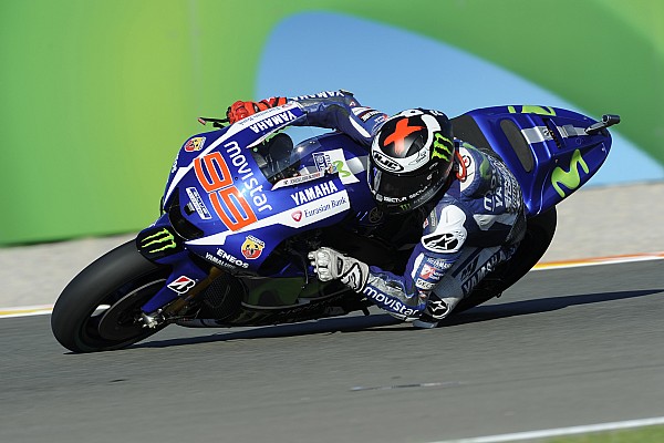 Lorenzo &eacute; o mais veloz do dia em Val&ecirc;ncia; Rossi fica em 4&deg;
