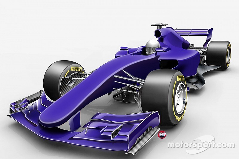 Design do carro de 2017
