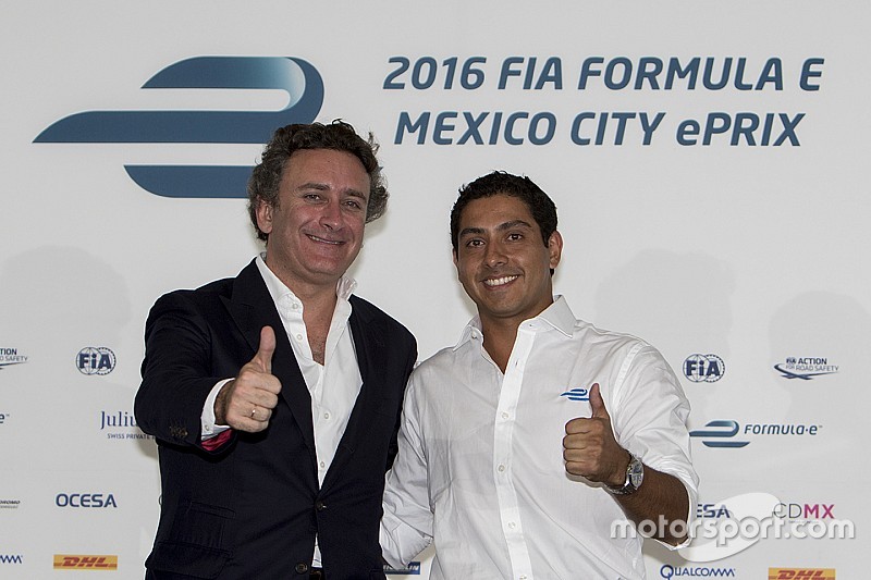 Alejandro Agag  CEO F&oacute;rmula E y Salvador Duran Team Aguri