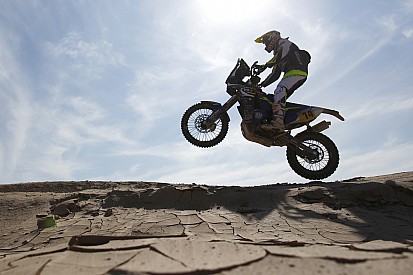 Santosh, Sherco TVS riders complete Dakar prologue