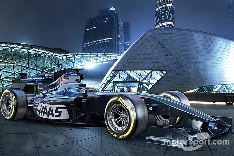 Haas F1 car completes first installation lap