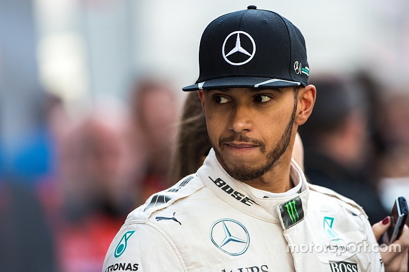 Lewis Hamilton, Mercedes AMG F1 with the media