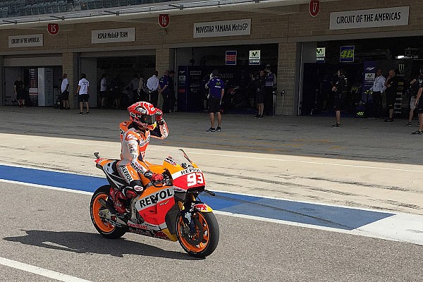 Márquez domina con autoridad la apertura en Austin