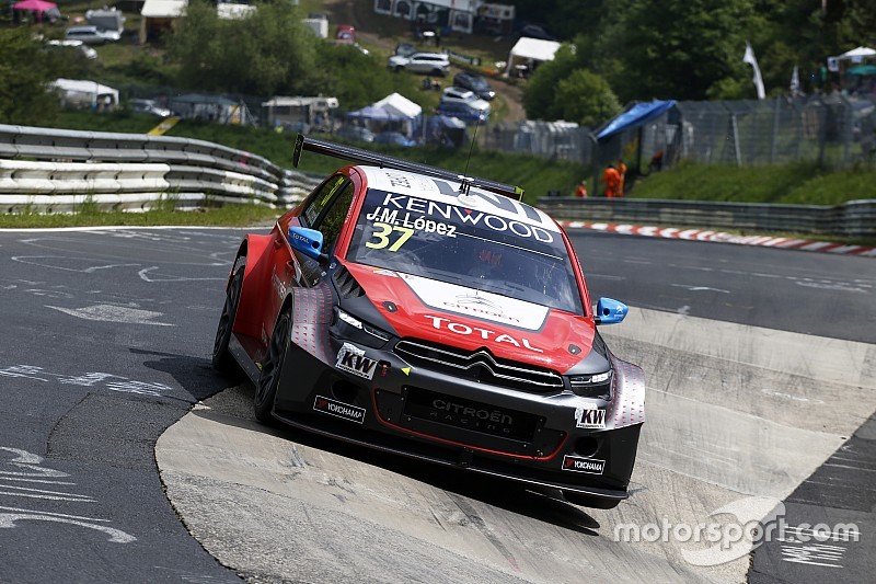 WTCC Nordschleife: Jose Maria Lopez erzielt Pole-Position für Citroën