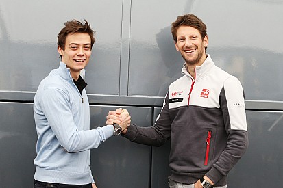 Grosjean impressionné par son poulain Louis Delétraz