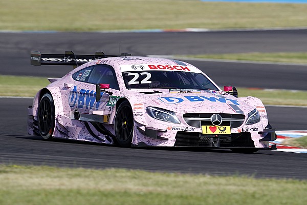 Auer lidera un doblete de Mercedes en la clasificación de Lausitz