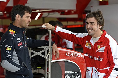 Webber szerint Alonso csak a gyenge Ferrari miatt nem tud bajnokságot nyerni