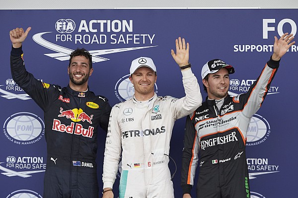 Rosberg con la pole, Pérez saldrá en la P7