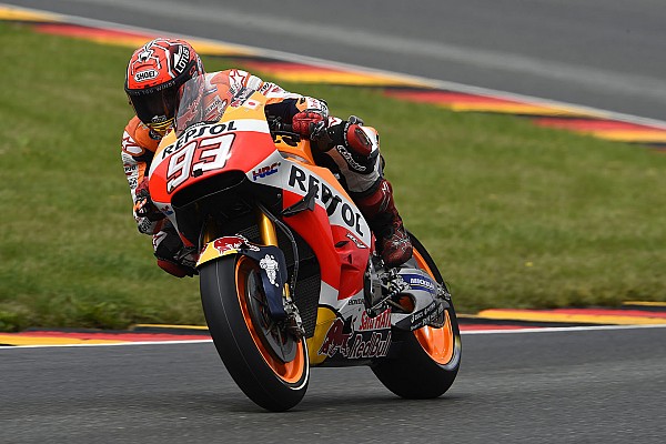 Moto com a qual Marquez venceu foi reconstru&iacute;da em 2h