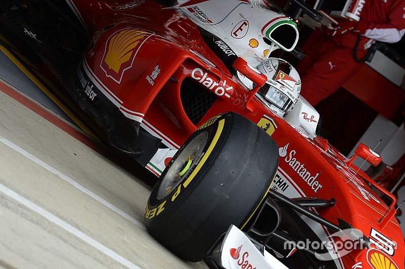 Sebastian Vettel testet als erster Formel-1-Fahrer die Pirelli-Reifen für 2017
