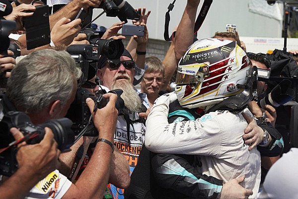 Hamilton: &ldquo;nem cheguei perto do limite do motor na Alemanha"