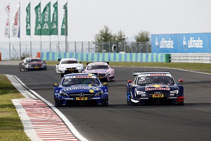 DTM in Budapest: Crash der Titelkandidaten beim Start, Sieg für Ekström