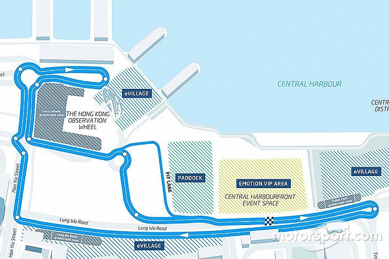 Hong Kong ePrix tribunas